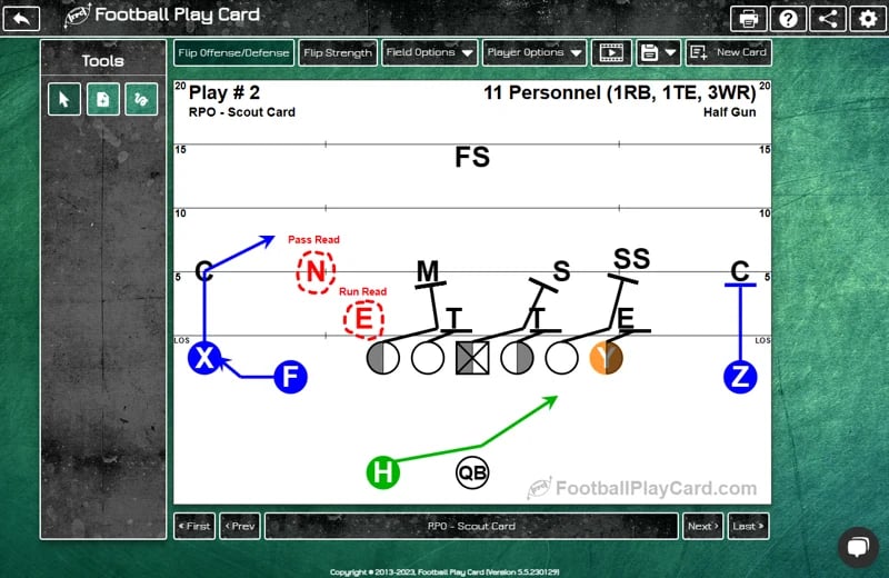 Football-Play-Card-RPO-Scout-Card
