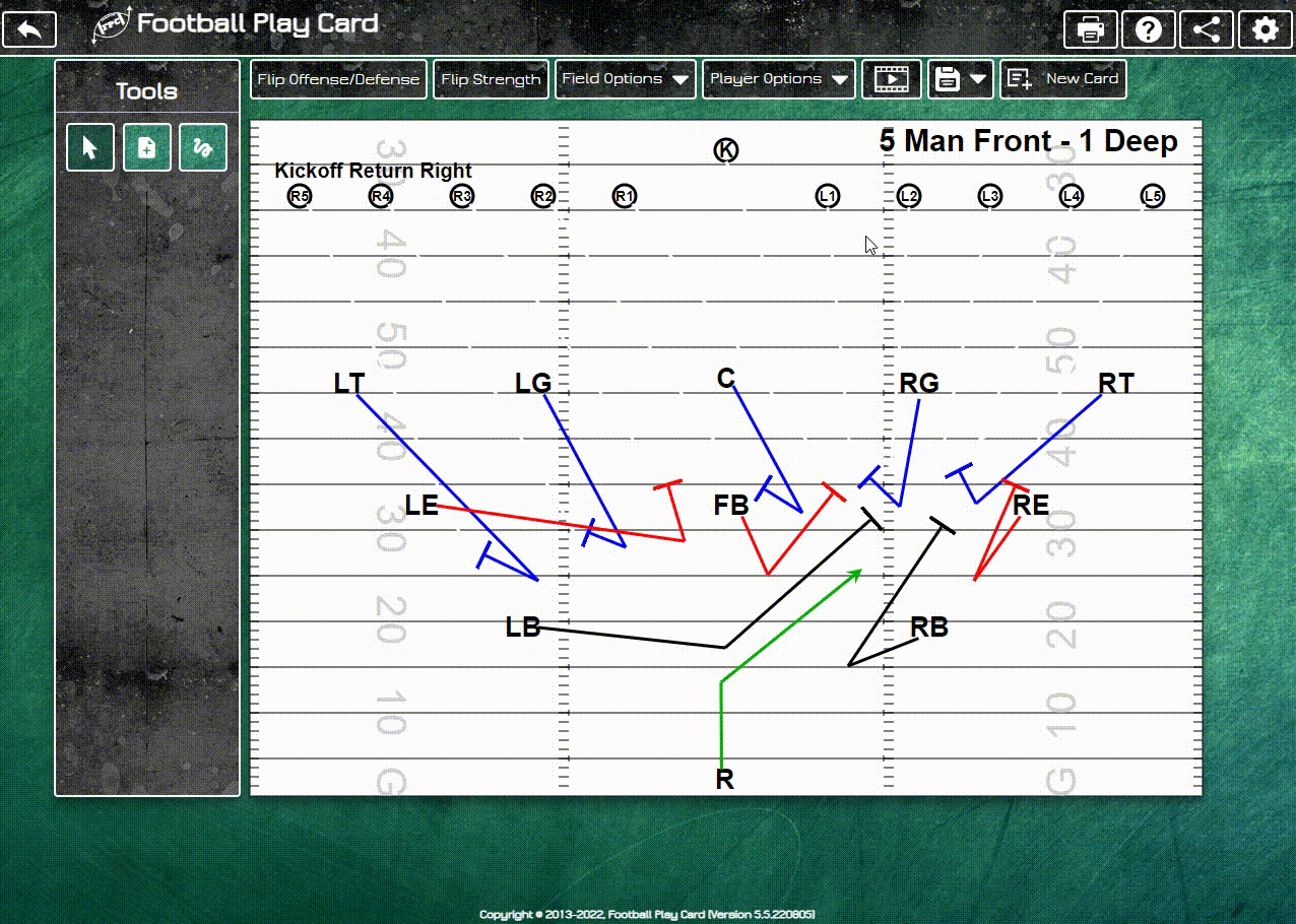 Animate Special Teams Plays and Playbooks