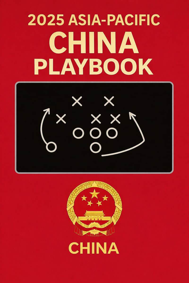 China's 2025 Asia Pacific Flag Football Playbook